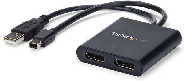 Main image of FOR-South City Mall.com 2-Port Multi Monitor Adapter - Mini DisplayPort to 2x DisplayPort MST Hub - Dual 4K 30Hz - Video Splitter for Extended Desktop Mode on Windows PCs Only - mDP 1.2 to 2x DP