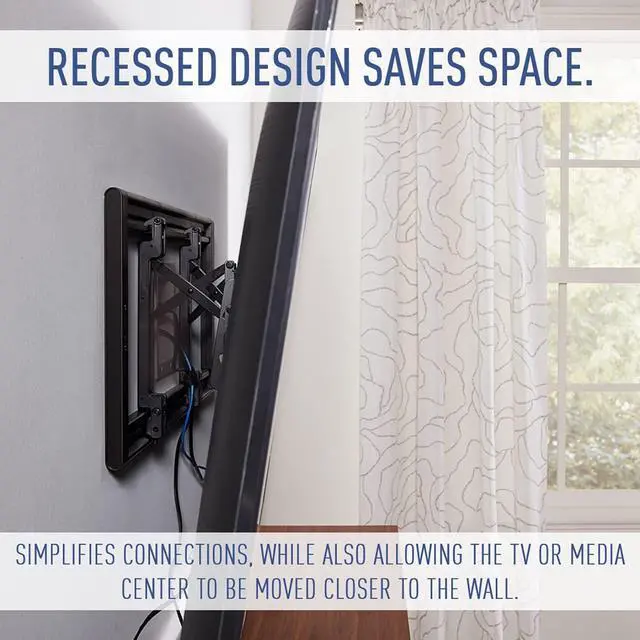 Alt view image 4 of 6 - FOR-South City Mall, Black, 5.1, HT2102-BK-V1, Cable Management, Recessed In Wall TV Power Kit, Home Office & Theater, HT2102BKV1