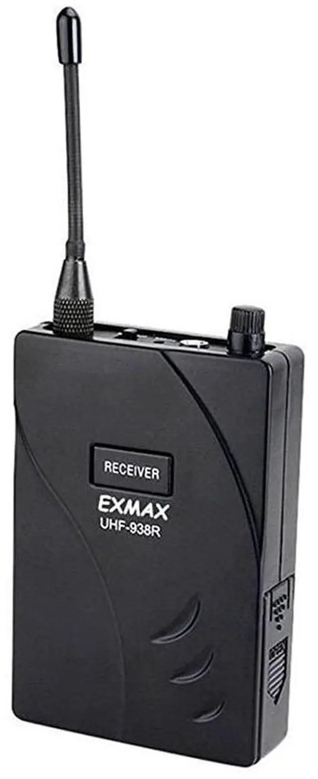 Alt view image 2 of 4 - FOR-UHF938R Receiver for UHF938 Professional UHF Wireless Tour Guide System Transmitter Simultaneous Interpretation Equipment Tour Guiding Teaching Travel Field Interpretation Receiver Only