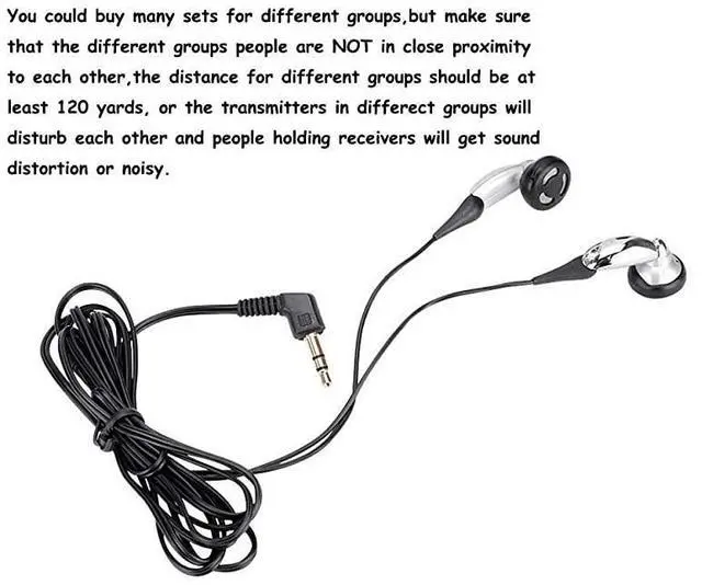 Alt view image 3 of 4 - FOR-UHF938R Receiver for UHF938 Professional UHF Wireless Tour Guide System Transmitter Simultaneous Interpretation Equipment Tour Guiding Teaching Travel Field Interpretation Receiver Only