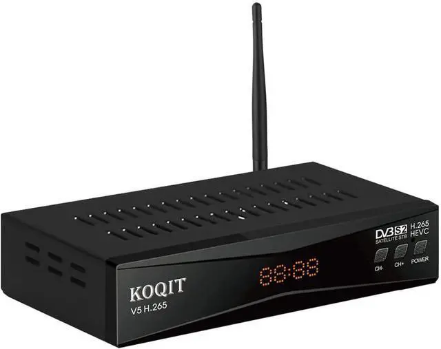 Main image of FOR-South City Mall V5H H.265 Free To Air FTA Satellite Receiver DVB-S2 Satellite TV Receiver HEVC DVB S2 Galaxy 19 Receivers Sat DVB Finder Meecast Biss PVU YouTube TV Decoder DVB2IP Box