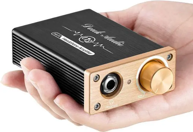 Alt view image 7 of 7 - South City Mall U3 Mini Class A Headphone Amplifier HiFi Desktop Home Stereo Amp DC5V