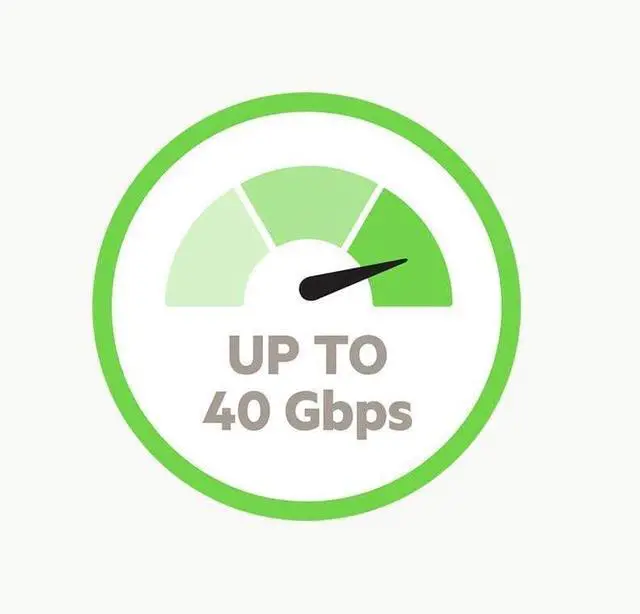 Alt view image 4 of 5 - South City Mall Thunderbolt 3 Cable (100W Thunderbolt Cable, USB-C to USB-C Cable), 2.6ft/0.8M, Black