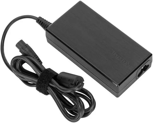 Alt view image 4 of 6 - Targus 90W AC Semi-Slim Universal Laptop Charger with 6-Foot Cable, Includes 5 Power Tips Compatible with Major Brands: Acer, ASUS, HP, Compaq, Dell, Toshiba, Gateway, IBM, Lenovo, Fujitsu (APA90US)