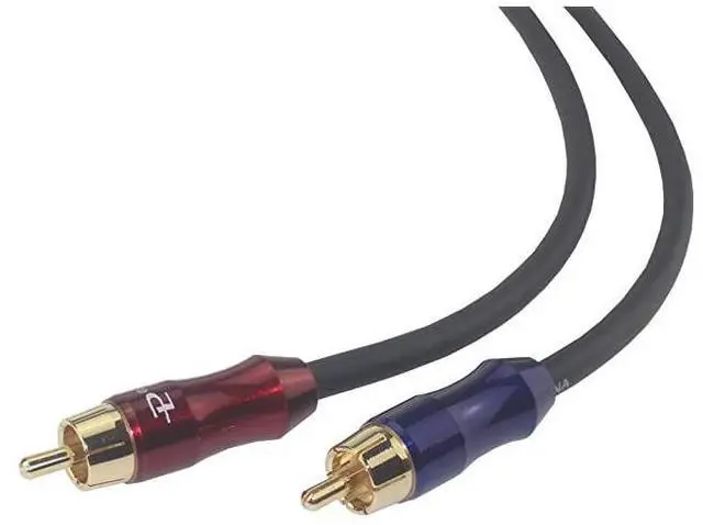 Alt view image 3 of 3 - FOR-RCA Stereo Plug Male to Dual RCA Stereo Plug Male 1 Input 2 Output Stereo Audio Splitter CableGold Plated Plug 4n OFC Pure Copper Wire 15ft 50cm