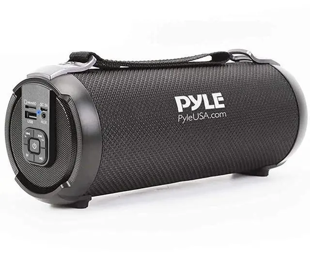 Main image of FOR-Wireless Portable Bluetooth Boombox Speaker 100 Watt Rechargeable Boom Box Speaker Portable Music Barrel Loud Stereo System with AUX Input MP3USBSD Port Fm Radio 25quot Tweeter PBMSPG3BK