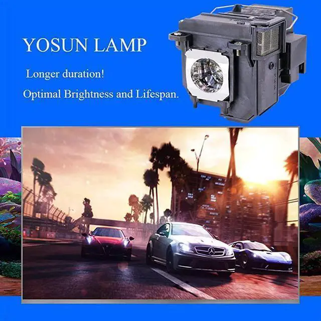 Alt view image 5 of 7 - FOR V13H010L79 V13H010L80 Projector Lamp Bulb for Epson ELPLP79 ELPLP80 BrightLink pro 585Wi 595Wi 1420wi 1430wi eb575wi eb585w powerlite 570 575w 580 585w Replacement Projector Lamp Bulb