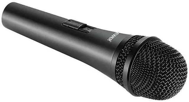 Alt view image 3 of 7 - FOR-Cardioid Dynamic Microphone with XLR Male to XLR Female Cable, Rigid Metal Construction for Professional Musical Instrument Pickup, Vocals, Broadcasting, Speech, Black (NW-040)
