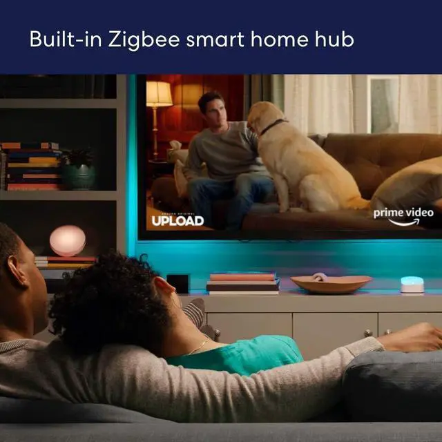 Alt view image 7 of 7 - FOR-Amazon eero 6 dual-band mesh Wi-Fi 6 router with built-in Zigbee smart home hub