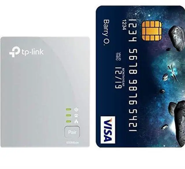 Alt view image 3 of 5 - FOR-AV600 Powerline Ethernet Adapter PlugPlay Power Saving Nano Powerline AdapterTLPA4010 KIT