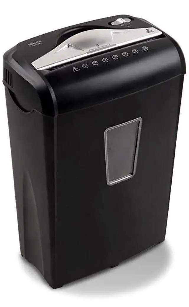 Alt view image 3 of 5 - FOR-AU870MA HighSecurity 8Sheet MicroCut Paper Credit Card Shredder Black