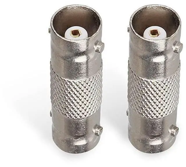 Alt view image 6 of 7 - FOR-4x200ft BNC Cable AllinOne Siamese Video and Power Security Camera Cable Extension Wire Cord with 2 Female Connetors for All Max 5MP HD CCTV DVR Surveillance System 200ft 4pack Cable Black