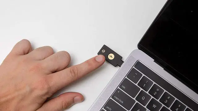 Alt view image 5 of 5 - FOR-South City Mall - YubiKey 5C NFC - Two Factor Authentication USB and NFC Security Key, Fits USB-C Ports and Works with Supported NFC Mobile Devices - Protect Your Online Accounts with More Than