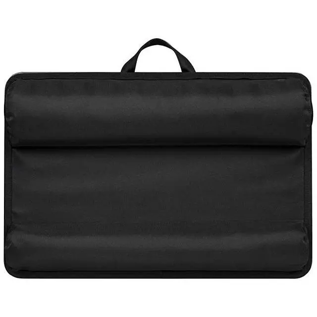 Alt view image 5 of 6 - FOR-Home Office Pro Lap Desk with Wrist Rest Mouse Pad and Phone Holder Fits Up to 156 Inch Laptops Gray Woodgrain Style No 91595