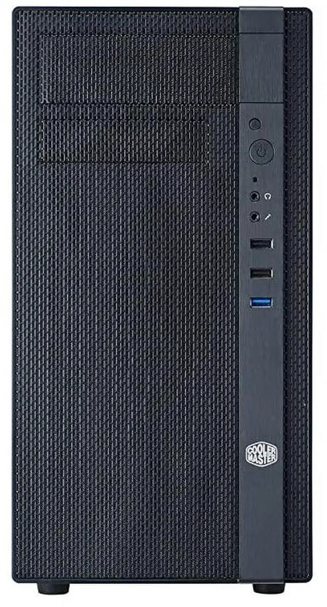 Alt view image 3 of 7 - FOR-N200 Mini Tower Computer Case with Fully Meshed Front Panel and mATXMiniITX Support