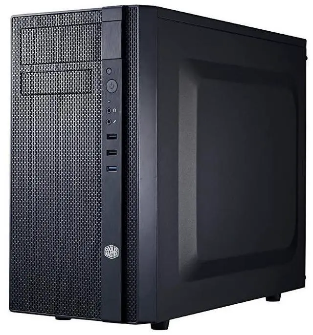 Alt view image 4 of 7 - FOR-N200 Mini Tower Computer Case with Fully Meshed Front Panel and mATXMiniITX Support