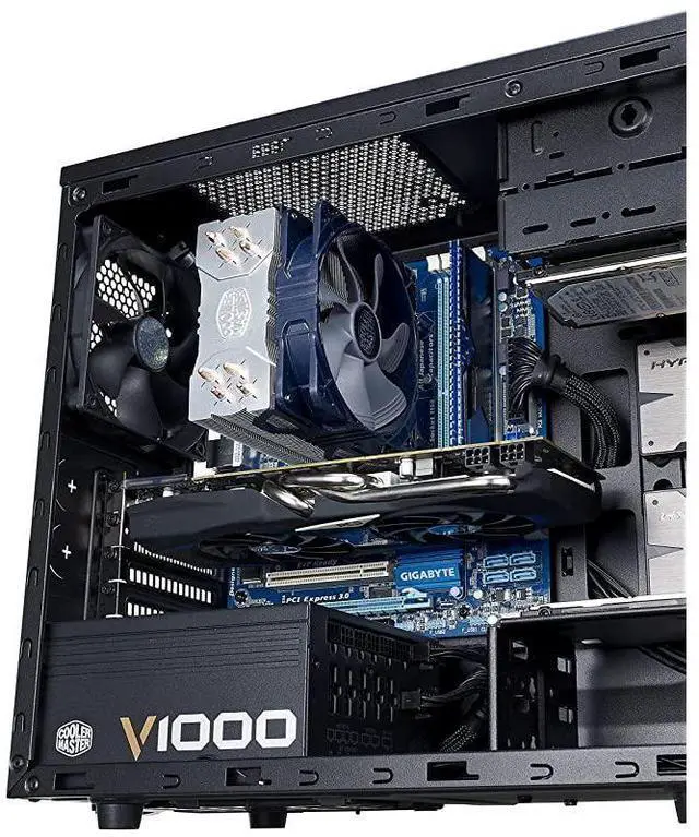 Alt view image 6 of 7 - FOR-N200 Mini Tower Computer Case with Fully Meshed Front Panel and mATXMiniITX Support