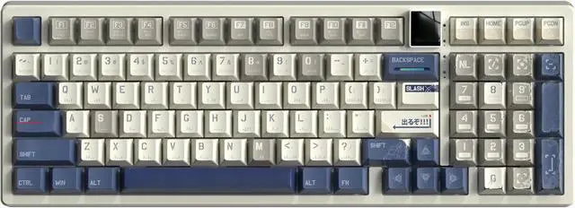 Main image of FOR-Wireless Gaming Keyboard Profile Retro Keyboards Caps with Number Pad RGB Backlit, Custom Key Board for Win/Mac