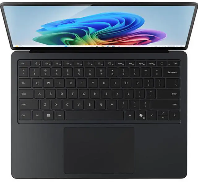 Alt view image 2 of 5 - Microsoft Surface Laptop 7 14" Touchscreen Copilot+ PC Notebook - Intel Core Ultra 7 266V (2.2 GHz) - 16 GB - 256 GB SSD - Windows 11 - Intel Arc Graphics - Black - Webcam - Wi-Fi 7 - TAA (EP2-23548)