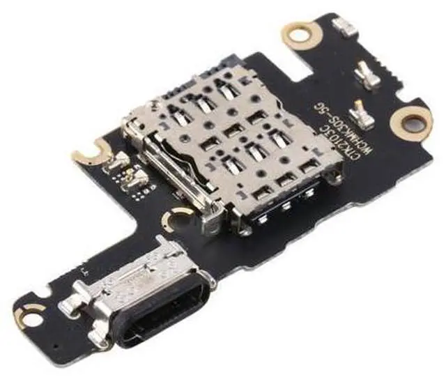 Main image of USB Charging Port Board Flex Cable For Xiaomi Mi 10T / 10T Pro With Microphone Module + Sim Card Slot Parts