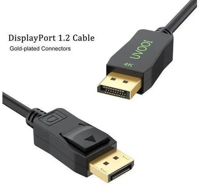Alt view image 5 of 5 - UVOOI 4K DisplayPort Cable 3FT 10-Pack, Display Port to Display Port Cable for Monitor DP to DP Cable Male to Male Adapter 4K@60Hz, 2K@144Hz, 1080P