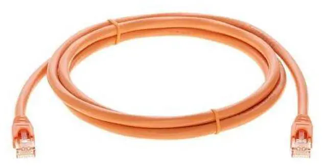 Alt view image 5 of 5 - InstallerParts Ethernet Cable CAT6A Cable UTP Booted 75 FT - Orange - Professional Series - 10Gigabit/Sec Network/High Speed Internet Cable, 550MHZ