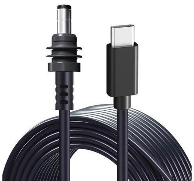 Main image of NEDUL Starlink Mini USB C to DC Power Cable, 49ft Starlink Mini Type-C to DC Power Cable, PD 20V Type-C Input to DC Male Output Waterproof, Compatible 65W+ PD 20V Protocol Power Supply/Source (15M)