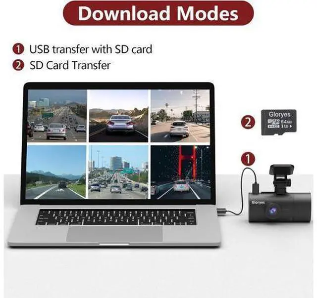 Alt view image 7 of 7 - 3 Channel Dash Cam Front and Rear Inside,Dash Cam pro 2025,Interior Car Camera,2.5K Single Front,Dash Camera for Cars with IR Night Vision,24Hr Parking Monitor 1S Recording,Free 64G Card