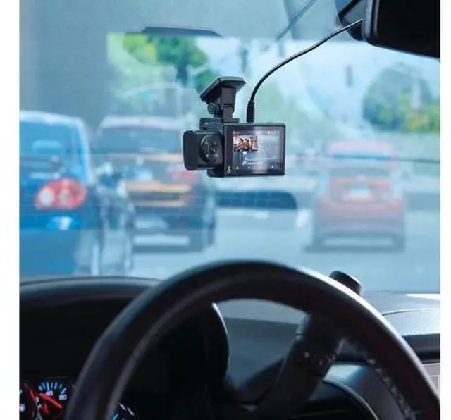 Alt view image 7 of 7 - Cobra Cabin-View Camera for SC Series Dash Cams, Full HD Video in-Vehicle Monitoring with Night Vision
