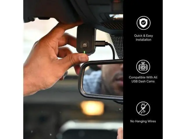 Alt view image 6 of 7 - Dongar PRO Plug & Play Parking Mode Adapter for Dash Cams, Rearview Mirror Install, 3 Modes Compatible with Select Toyota/Lexus (DGR-PMA-01)