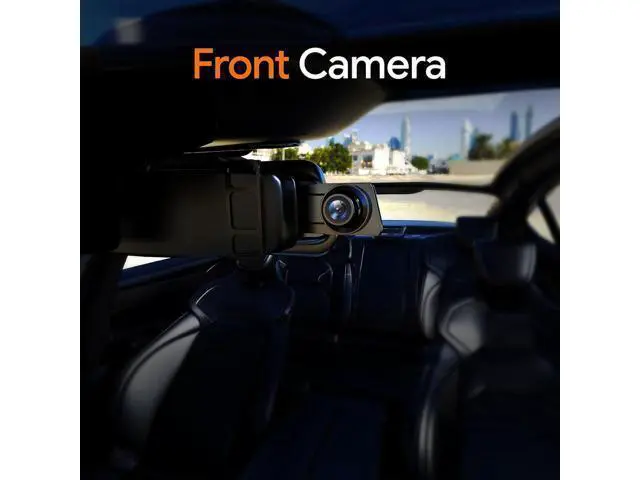 Alt view image 4 of 7 - 3 Channel Mirror Dash Camera for Cars, Triple Rear View Mirror with Front 4K/3K, Inside and Rear 1080P with WiFi, G-Sensor, Night Vision, Reverse Assist, Parking Monitoring (Include 64GB Card)