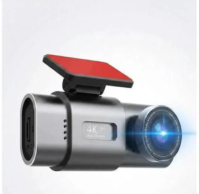 Main image of eCam 2-in-1 Dual Dash Cam with IR Night Vision & Car Plug - Full HD 4K UHD Front & Rear, Video Loop, Easy Installation, up to 128GB SD Card (not Included)