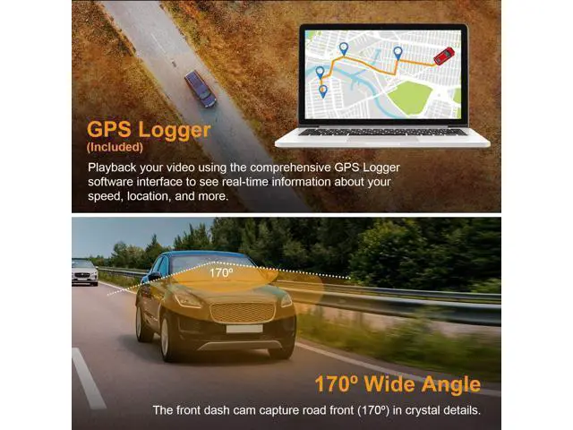 Alt view image 6 of 7 - M2 Smart BSD ADAS Dual Mirror Dash Cam 1080p (Front+Rear) w/GPS 12 IPS Touch Screen, Stream Media, Parking Mode, Night Vision, Blind Spot Detection & Backup Camera - Car, Pickup Truck, Tax