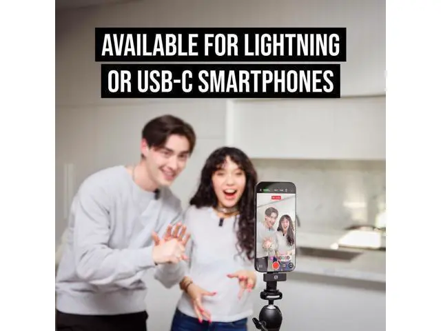 Alt view image 4 of 6 - RØDE Wireless Micro - Compact Wireless Microphone, Two Mics with Charge Case for Smartphone Content Creation - Lightning, Black (iPhone ONLY)