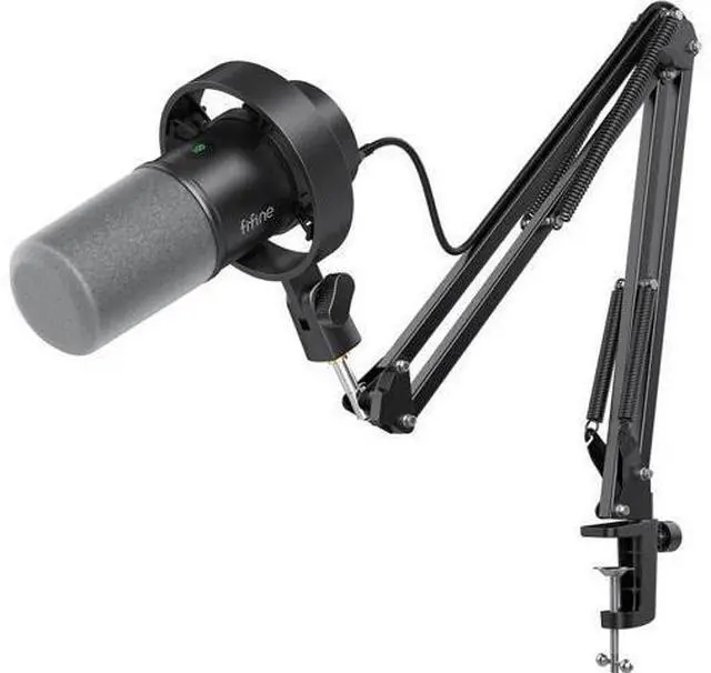 Main image of FIFINE K688 Podcast Microphone Kit, USB/XLR Dynamic Microphone with Boom Arm for PC/XLR Mixer, Gaming Mic with Mute Button, Headphone Jack for Vocal, Voice-Over, Streaming, Music Recording -K688CT
