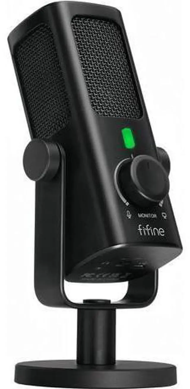 Main image of FIFINE USB-Podcast-Condenser-Microphone for Studio-Recording/Computer-Streaming, Desktop-Metal-Mic for YouTube Music Vocal Creation, with Monitor-Mix Volume-Control, Low-Cut Switch (PROFILE3)