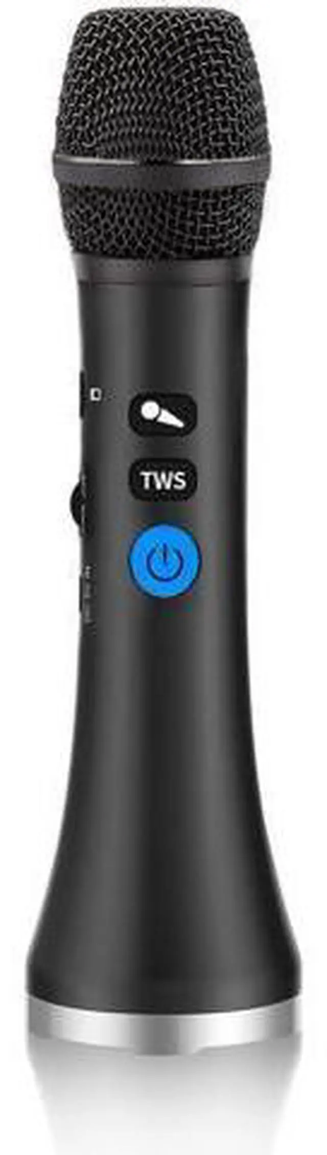 Main image of YF79 Wireless Bluetooth Microphone with 20W High Power, DSP Chip for Clear Sound, Dual Mic Connectivity for Duet Singing, One-Click Vocal Reduction for Karaoke, Portable Design with Loud Volume(Black)