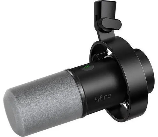 Main image of FIFINE Dynamic Microphone, XLR/USB Podcast Recording PC Microphone for Vocal Voice-Over Streaming, Studio Metal Mic with Mute, Headphone Jack, Monitoring Volume Control, Windscreen-Amplitank K688