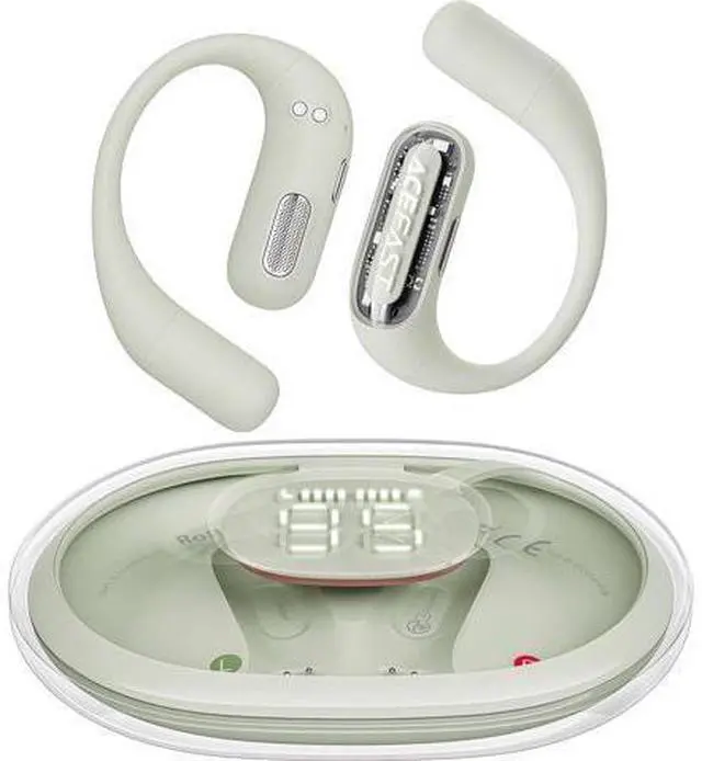 Main image of ACEFAST AceFit Pro Open-Ear Headphones, Night Safety Mode for Sports, Powerful Bass, 7.6g Ultra-Comfort, Bluetooth 5.4, 30H Playtime with Digital Display, IP54 Sports Earbuds for Running & Workouts
