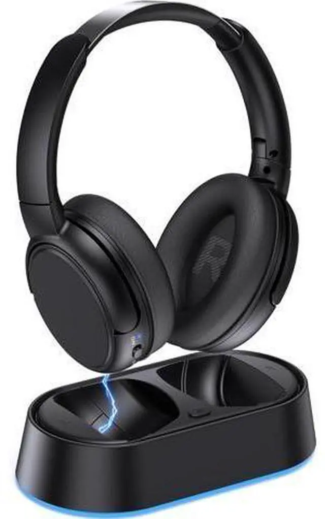 Main image of Wireless Headphones for TV Watching, TV Headphones with Transmitter Charging Base, Bluetooth V5.3, No Lip-Sync Delay, Clear Voice, Plug & Play, Comfortable, Gifts for Elderly/Seniors