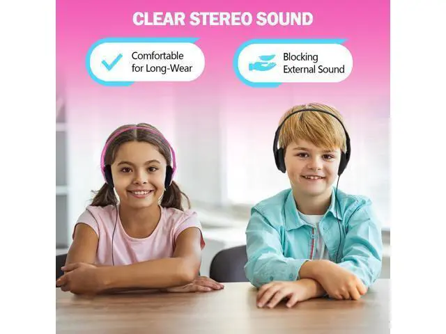 Alt view image 7 of 7 - Kids Headphones Bulk 50 Pack for School Classroom Students Children Toddler Boys Girls Teen Adults