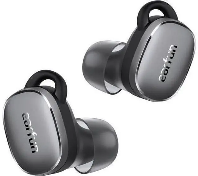 Main image of EarFun Free Pro 3 Noise Cancelling Wireless Earbuds, Hi-Res Sound, Snapdragon Sound with Qualcomm aptX Adaptive, 6 Mics ENC, Bluetooth 5.3 Earbuds, Multipoint Connection, Custom App, Wireless Charge