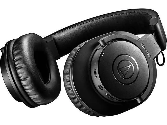 Alt view image 3 of 7 - Audio-Technica ATH-M20xBT Wireless Over-Ear Headphones, Black