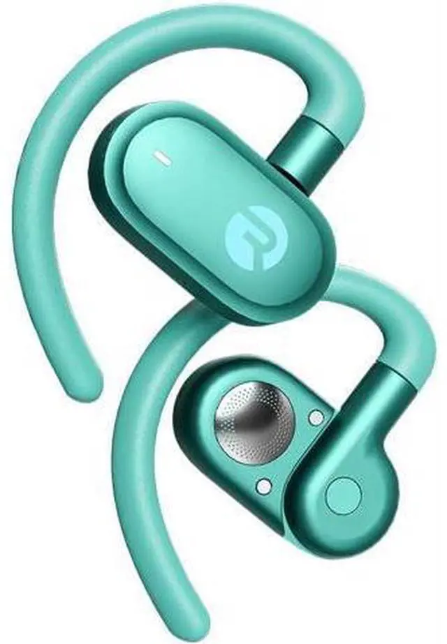 Alt view image 2 of 7 - Raycon Fitness Open Ear Earbuds Open Ear Headphones, Earbuds Wireless Bluetooth, Running Headphones, Sweat & Water-Resistant Earphones, 40 Hours Battery Life (Mint)