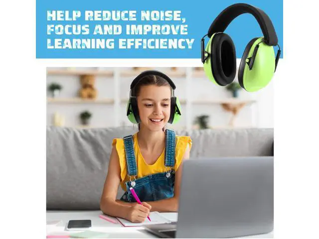 Alt view image 5 of 6 - Amylove 12 Pcs Kids Ear Protection Noise Cancelling Headphones Ear Muffs Bulk 27db Adult Noise Reduction Hearing Earmuff(Universal Fit (kids & Adults),Fresh Style)