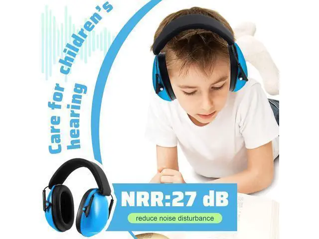 Alt view image 4 of 6 - Amylove 12 Pcs Kids Ear Protection Noise Cancelling Headphones Ear Muffs Bulk 27db Adult Noise Reduction Hearing Earmuff(Universal Fit (kids & Adults),Fresh Style)