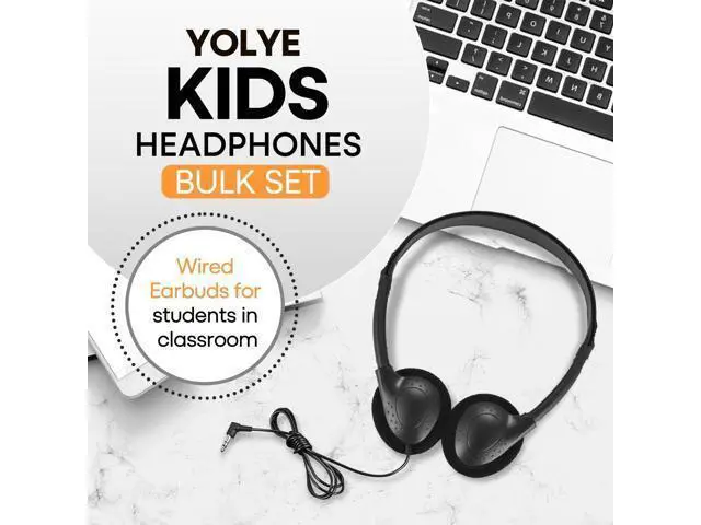 Alt view image 3 of 7 - Kids Headphones Bulk 30 Pack for School Classroom Students Children Toddler Boys Girls Teen Adults