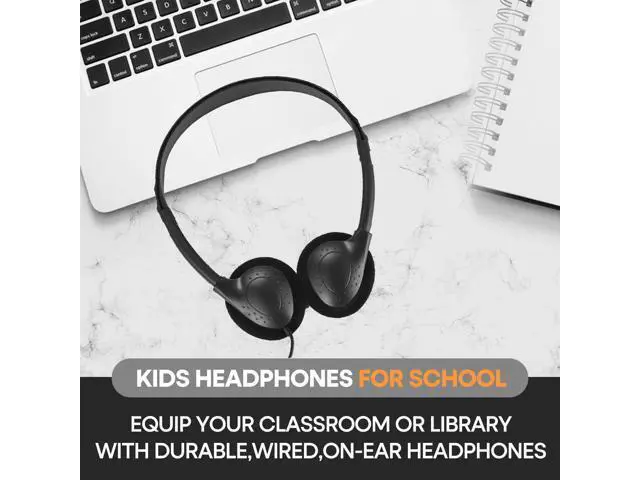 Alt view image 4 of 7 - Kids Headphones Bulk 30 Pack for School Classroom Students Children Toddler Boys Girls Teen Adults