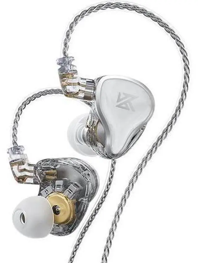 Main image of CCA KZ ZAS in Ear Monitor Headphones 16 Units 7BA 1DD Hybrid Drivers HiFi IEM Earphones High Clarity Wired Earbuds for Musicians Singers Audiophile Dj Drummers