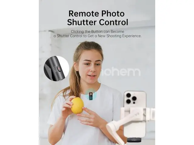 Alt view image 5 of 7 - hohem MIC-01 Wireless Lavalier Microphone for iPhone, Noise Cancellation, 48kHz 328ft Range, 20 Hours Battery, Wireless Microphone for iOS, Live Streaming, Vlog (2TX + 1RX + Charging Case)